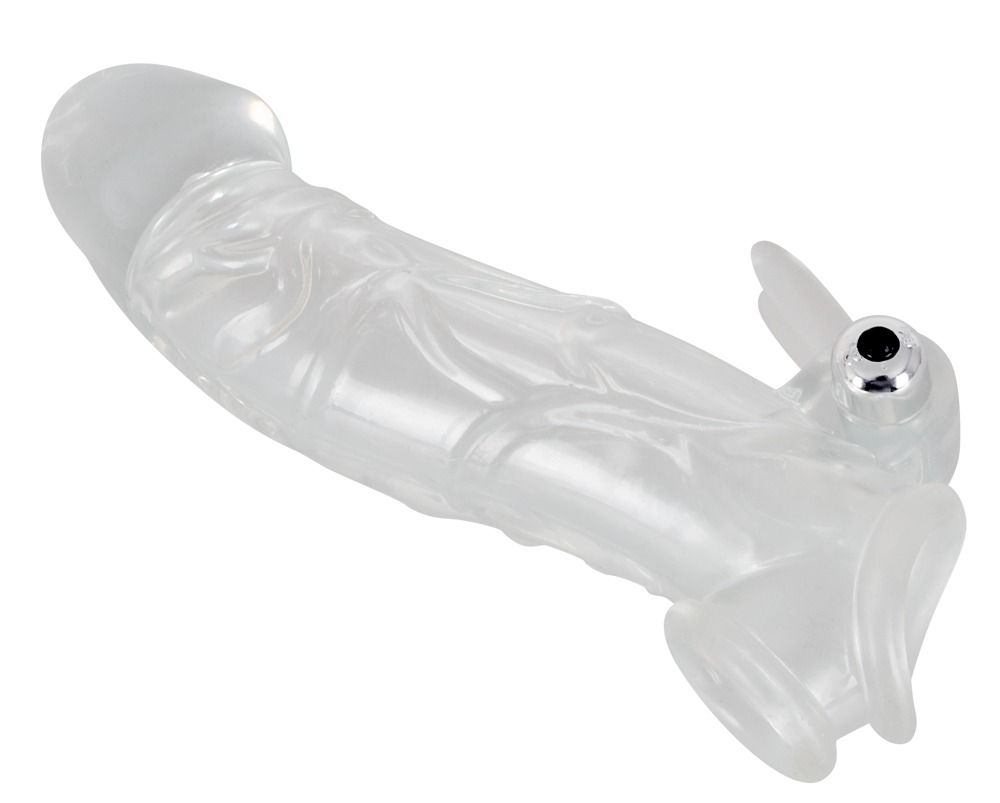 Manicotto per pene cristallino Vibro