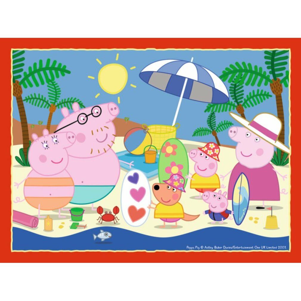 ravensburger Puzzle di Peppa Pig: Funßdays 4in1 (12,16,20,24 pezzi)