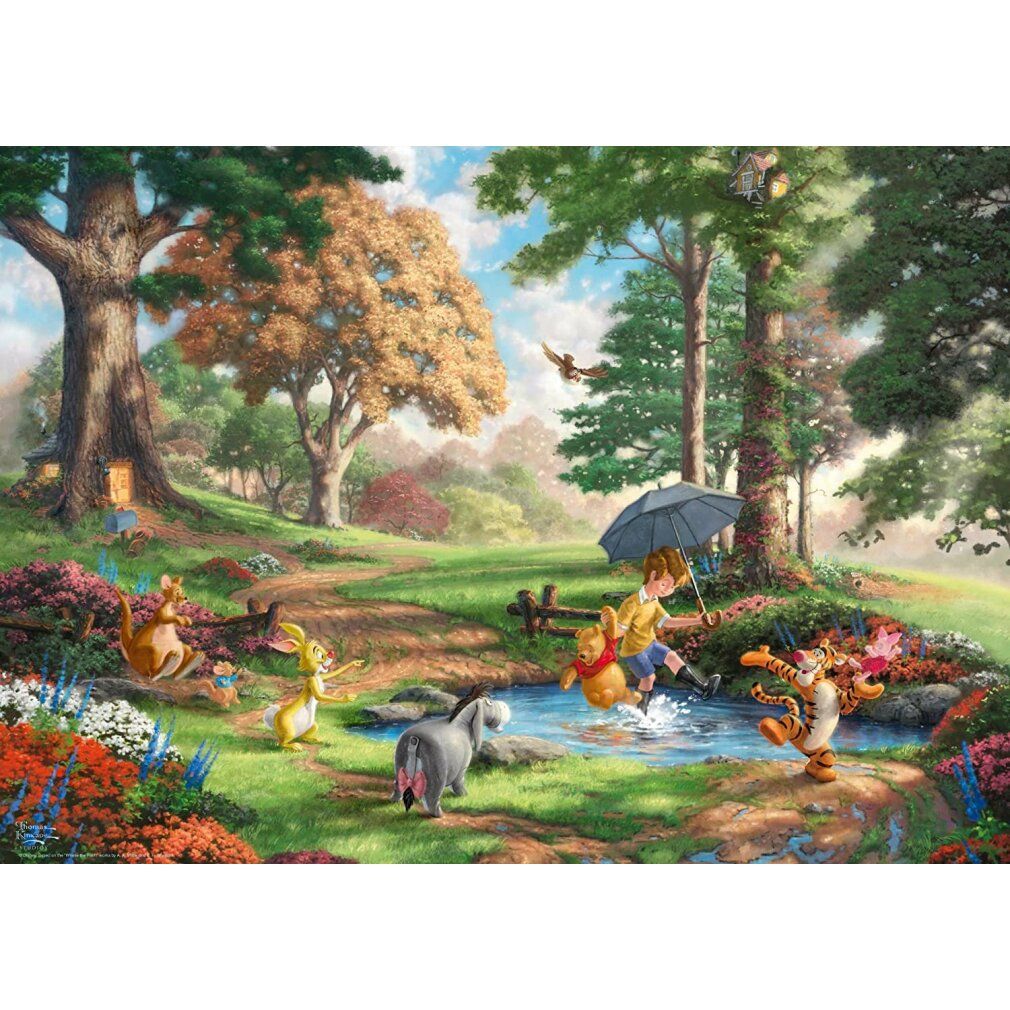 Disney, Winnie The Pooh - Puzzle da 1000 pezzi (Thomas Kinkade)