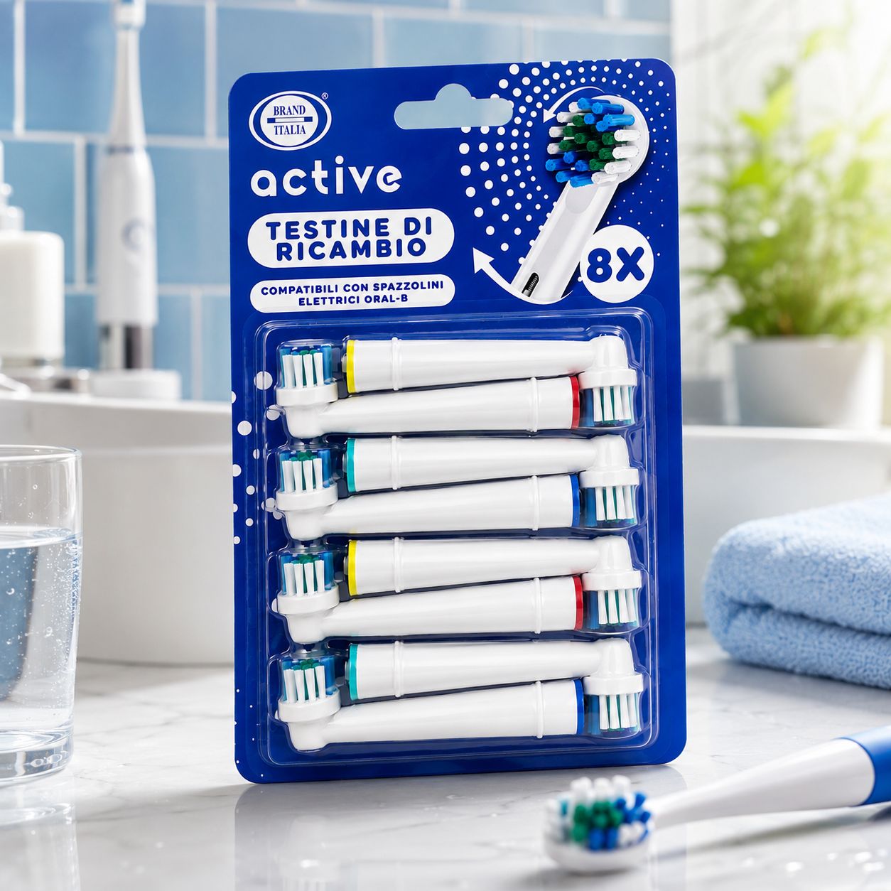 BRAND ITALIA - Testine Compatibili Oral B