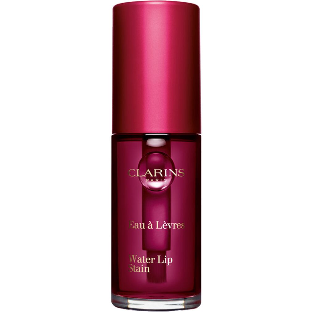 Clarins Eau à Lèvres. Flacone rosa con tappo.