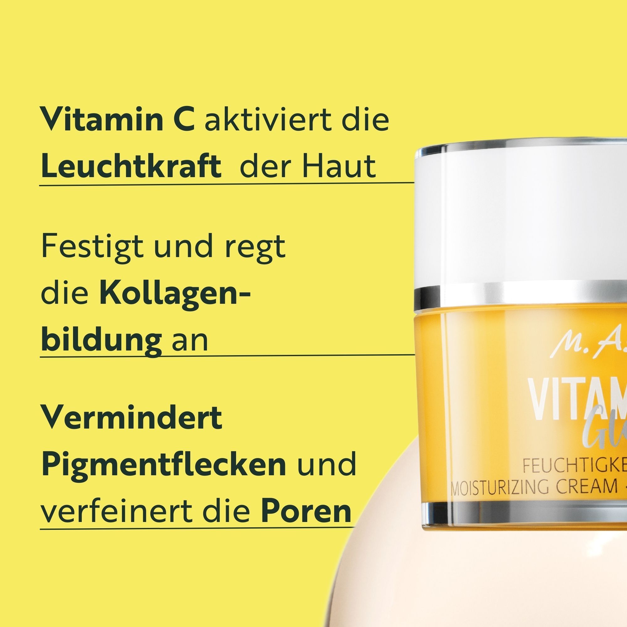 M. Asam Vitamin C Glow Crema idratante (50ml)