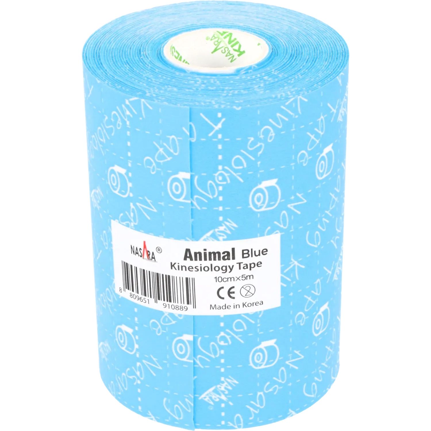 NASARA Nastro Kinesio | 10cm x 5m - ANIMALE