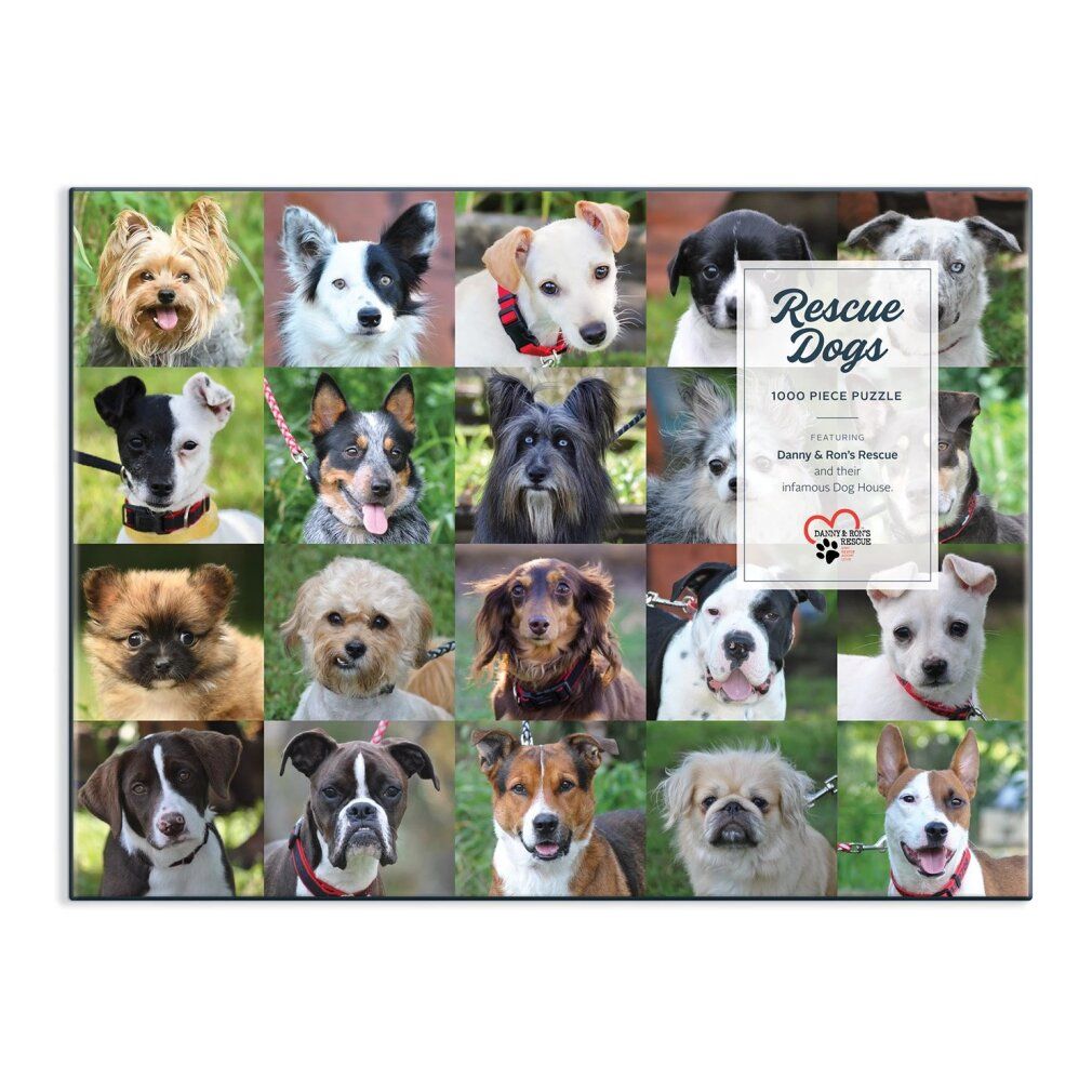 galison Puzzle Rescue Dogs 1000 pezzi