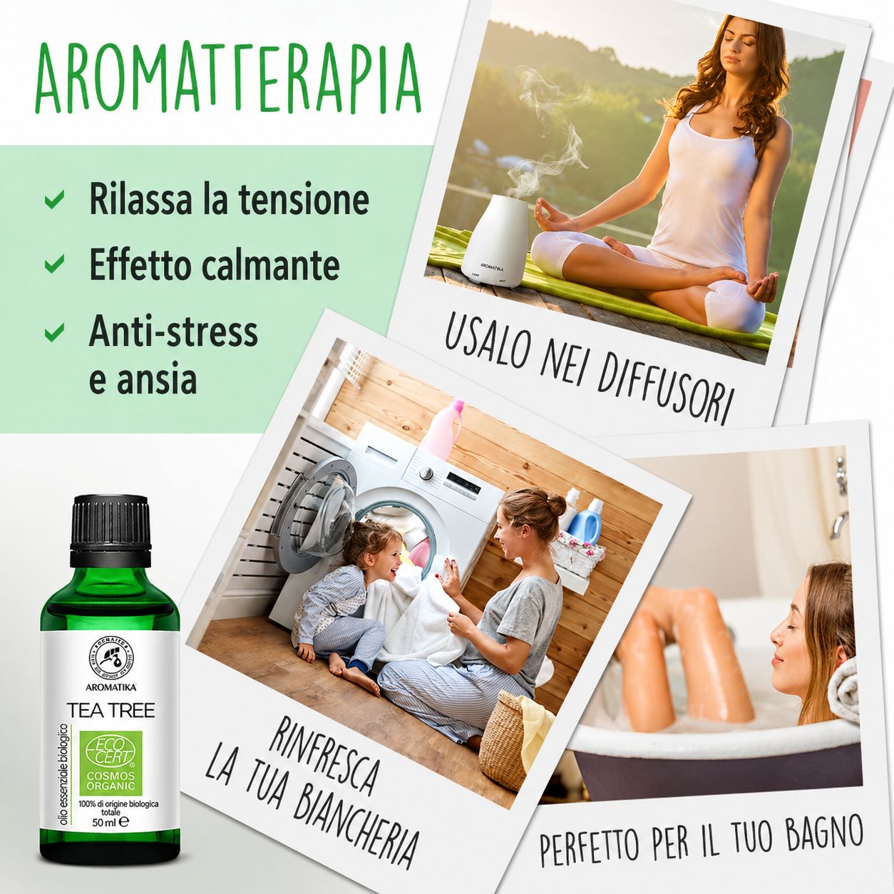 Olio di tea tree AROMATIKA