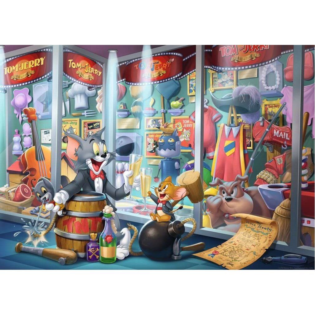 Puzzle Tom & Jerry Hall of Fame (1000 pezzi)