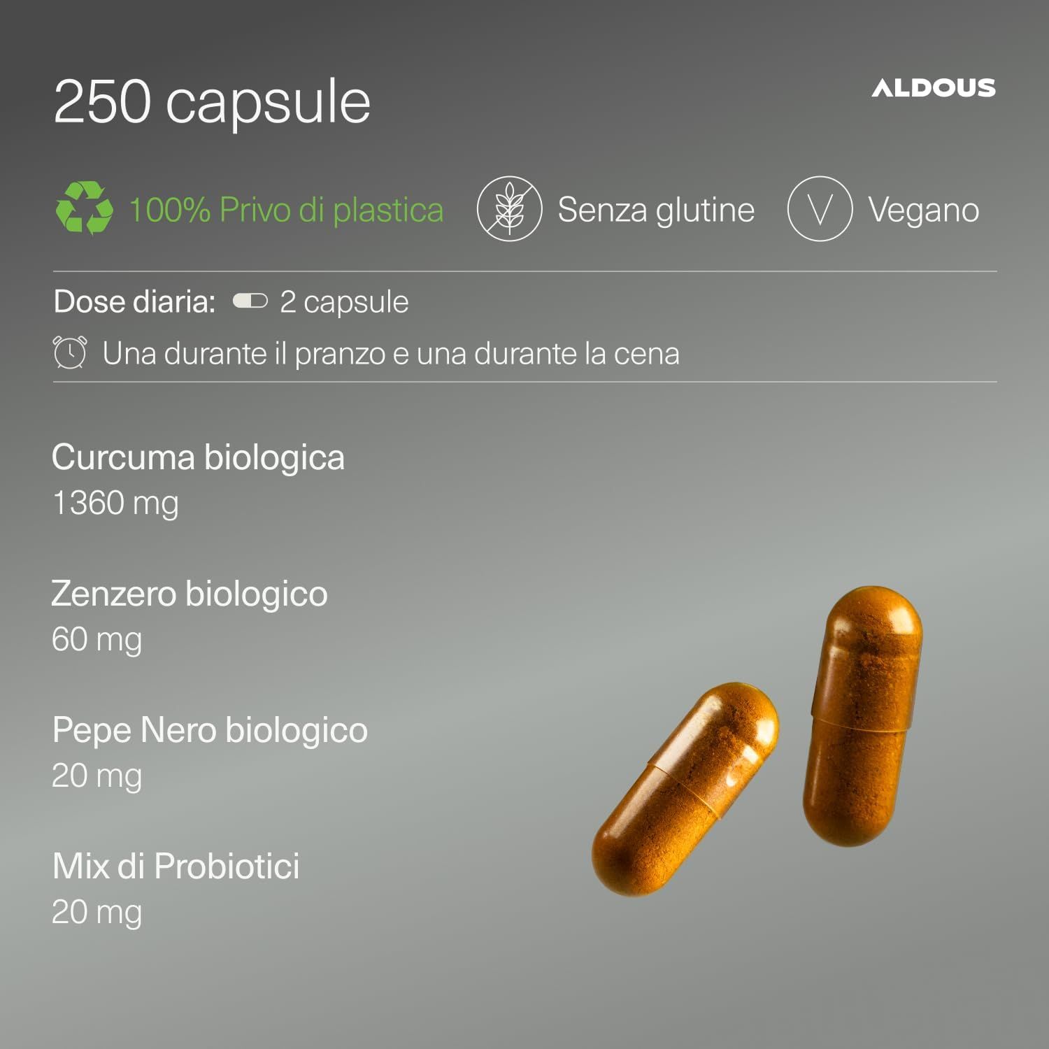 Aldous Capsule di Curcuma