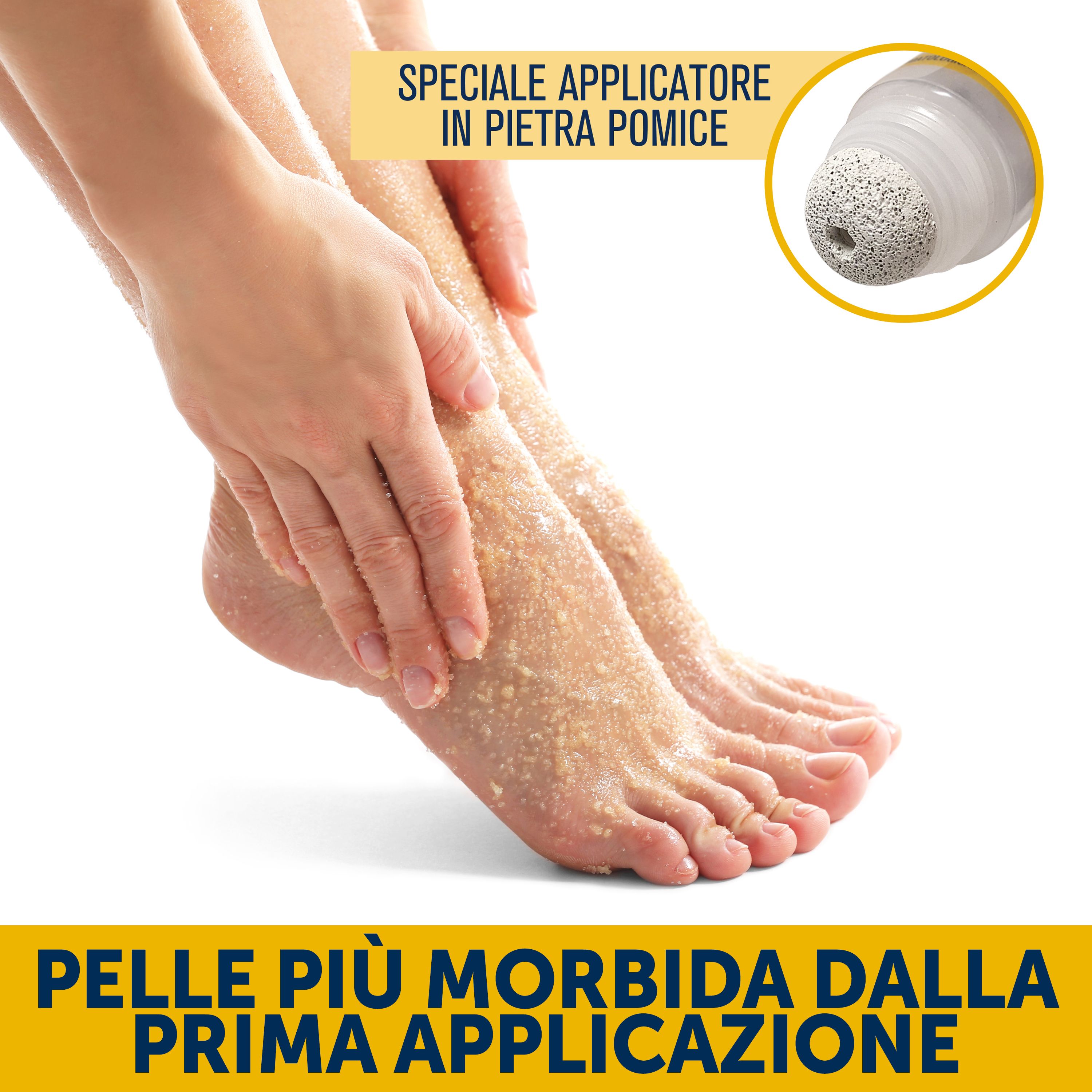 Podovis, Scrub Levigante Peeling, Esfoliante per Piedi,Pelle Morbida, Con Uva Bianca e Papaya,150 ml