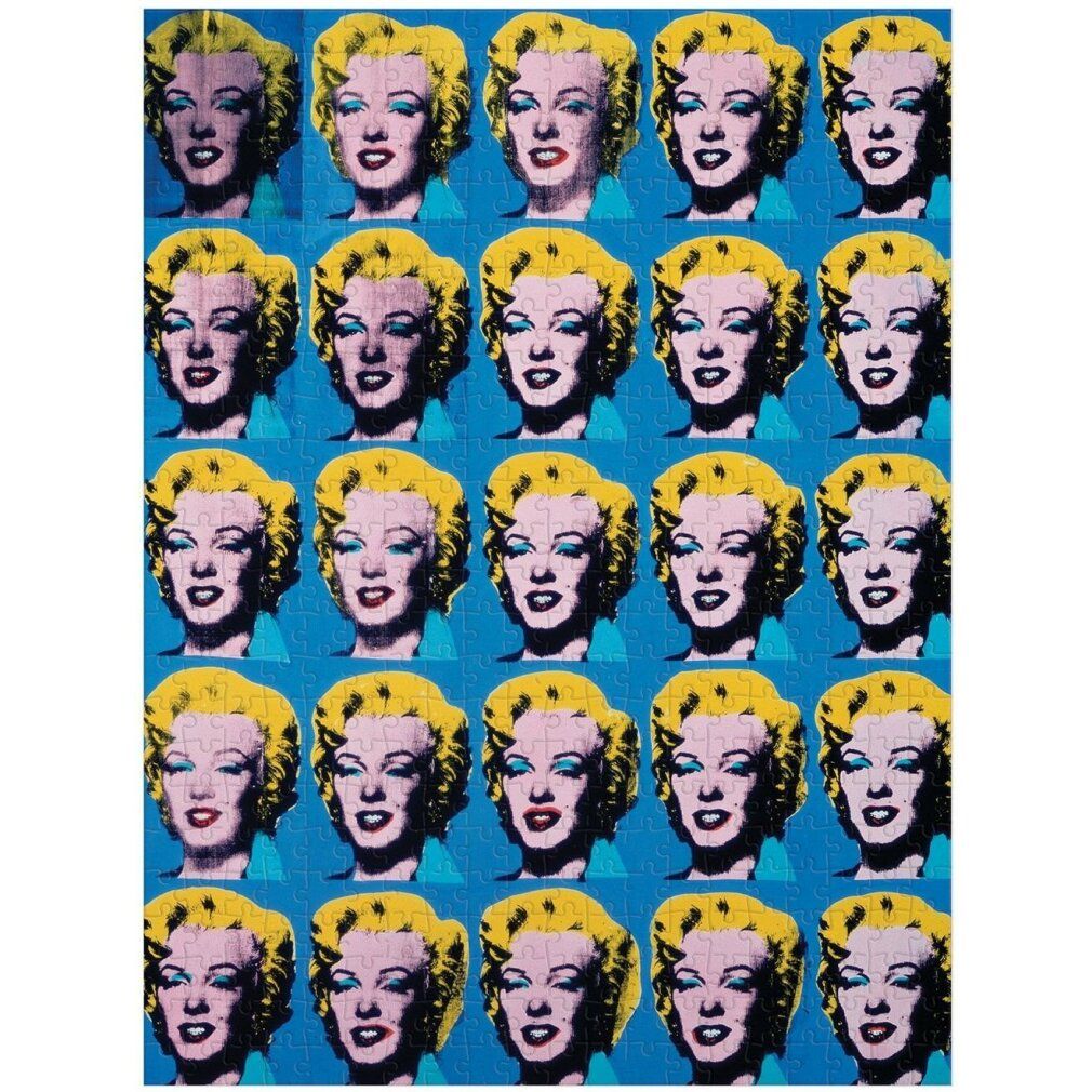 galison Andy Warhol Marilyn puzzle a doppia faccia 500 pezzi