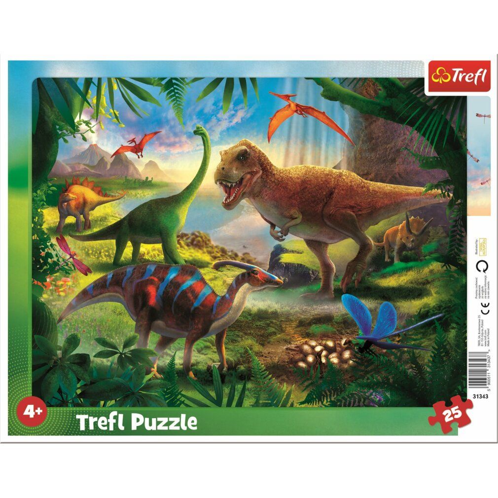 trefl Puzzle Dinosauro 25 pezzi
