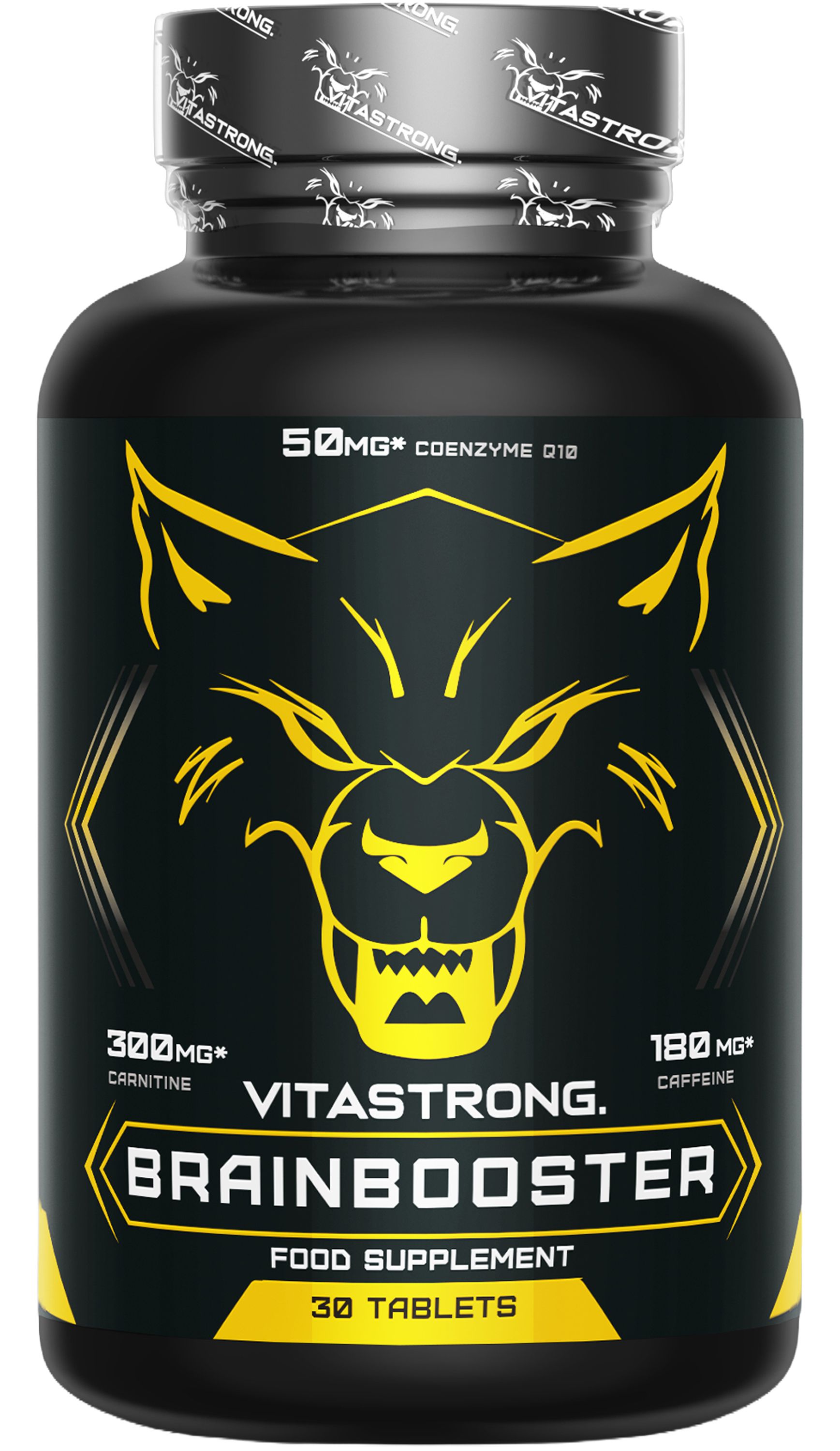 Vitastrong Brainbooster - 30 Compresse, Concentrazione E Memoria