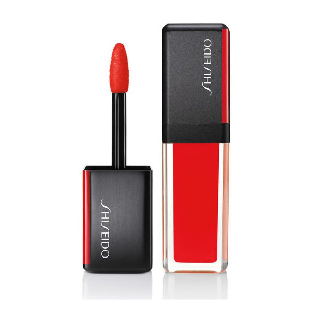 SHISEIDO LACQUERINK LIPSHINE 305 RED FLICKER