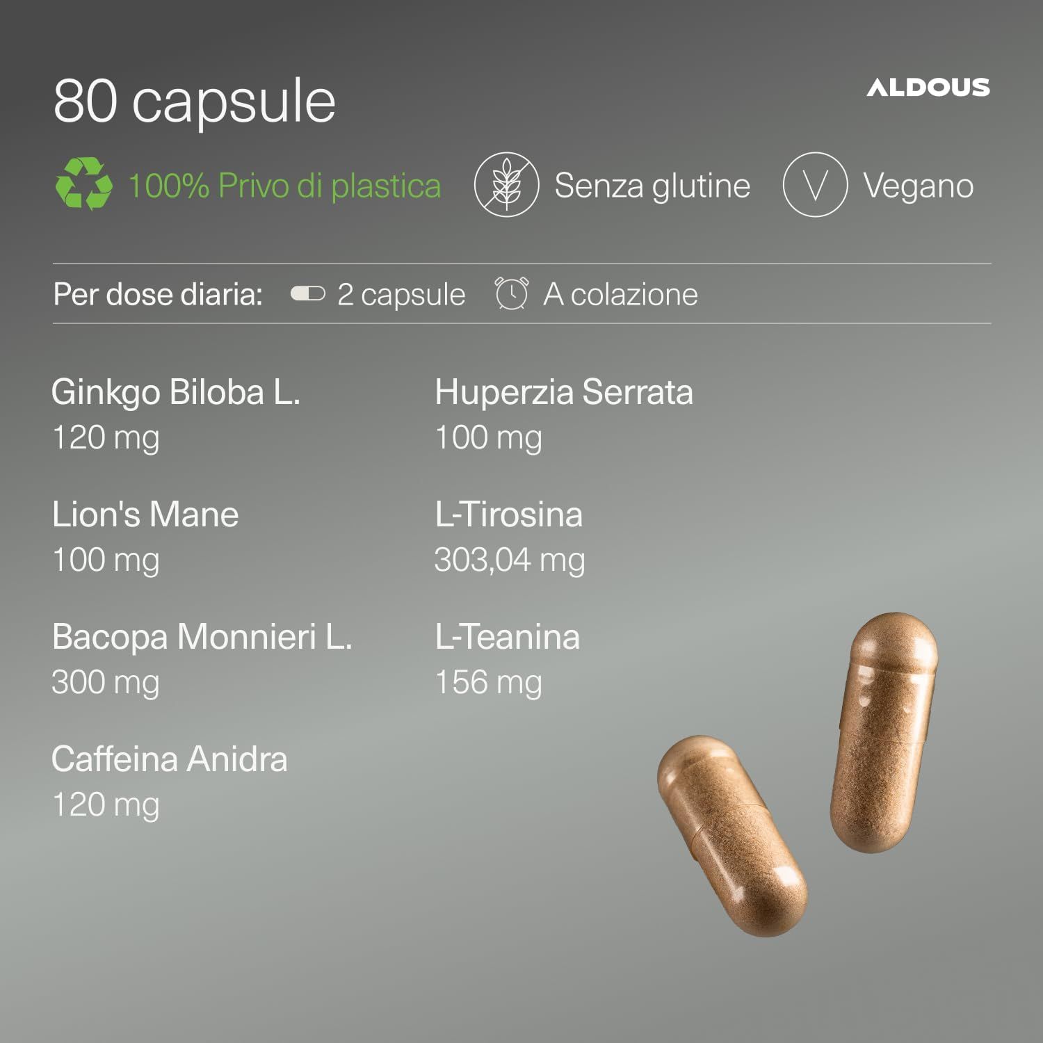 Aldous Capsule Nootropiche Naturali
