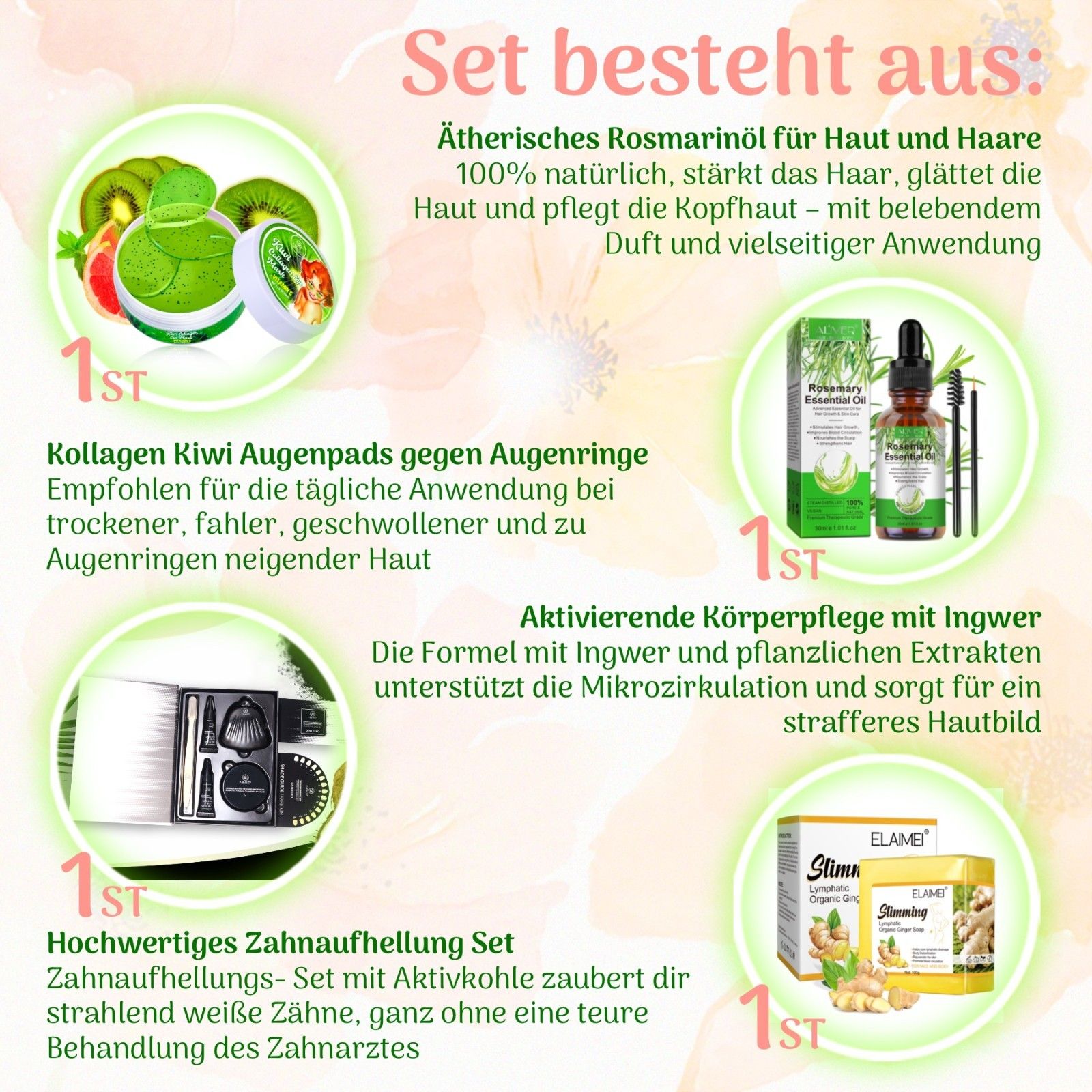 P-Beauty  Cofanetto regalo per la bellezza e la cura della pelle femminile