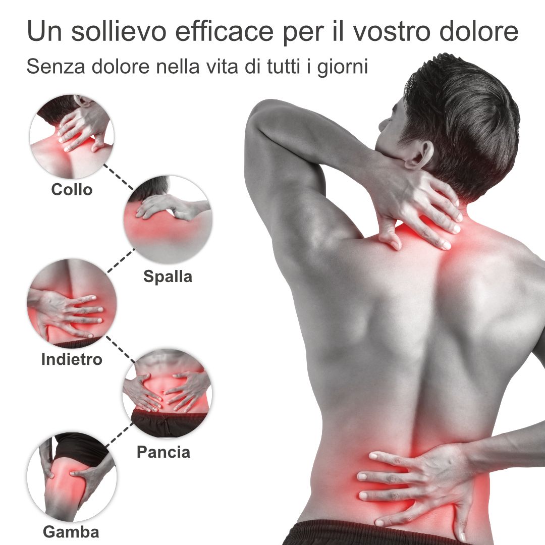 20 Cerotti Termici Autoadesivi M&H-24 – Calore Per 8 Ore Per Schiena, Spalle E Collo – 50°C