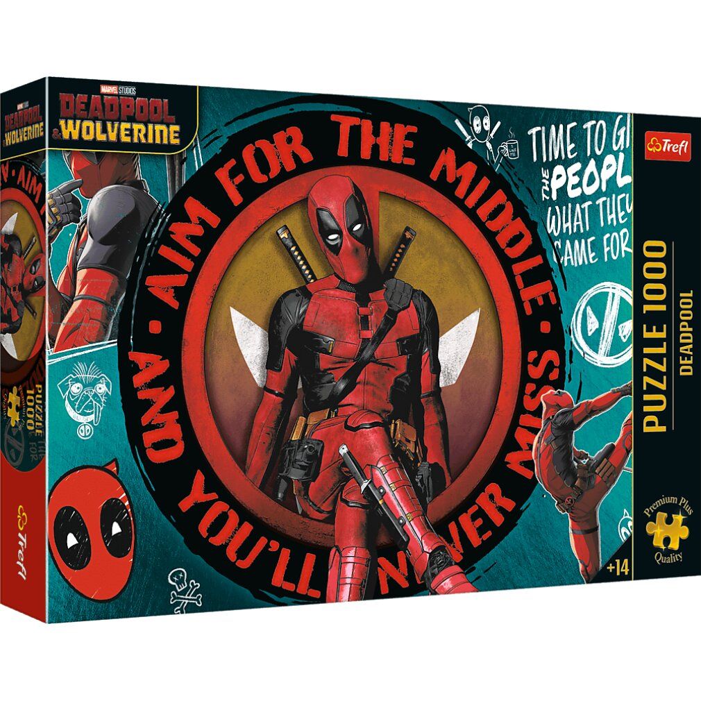 trefl Puzzle Premium Plus: Deadpool 1000 pezzi