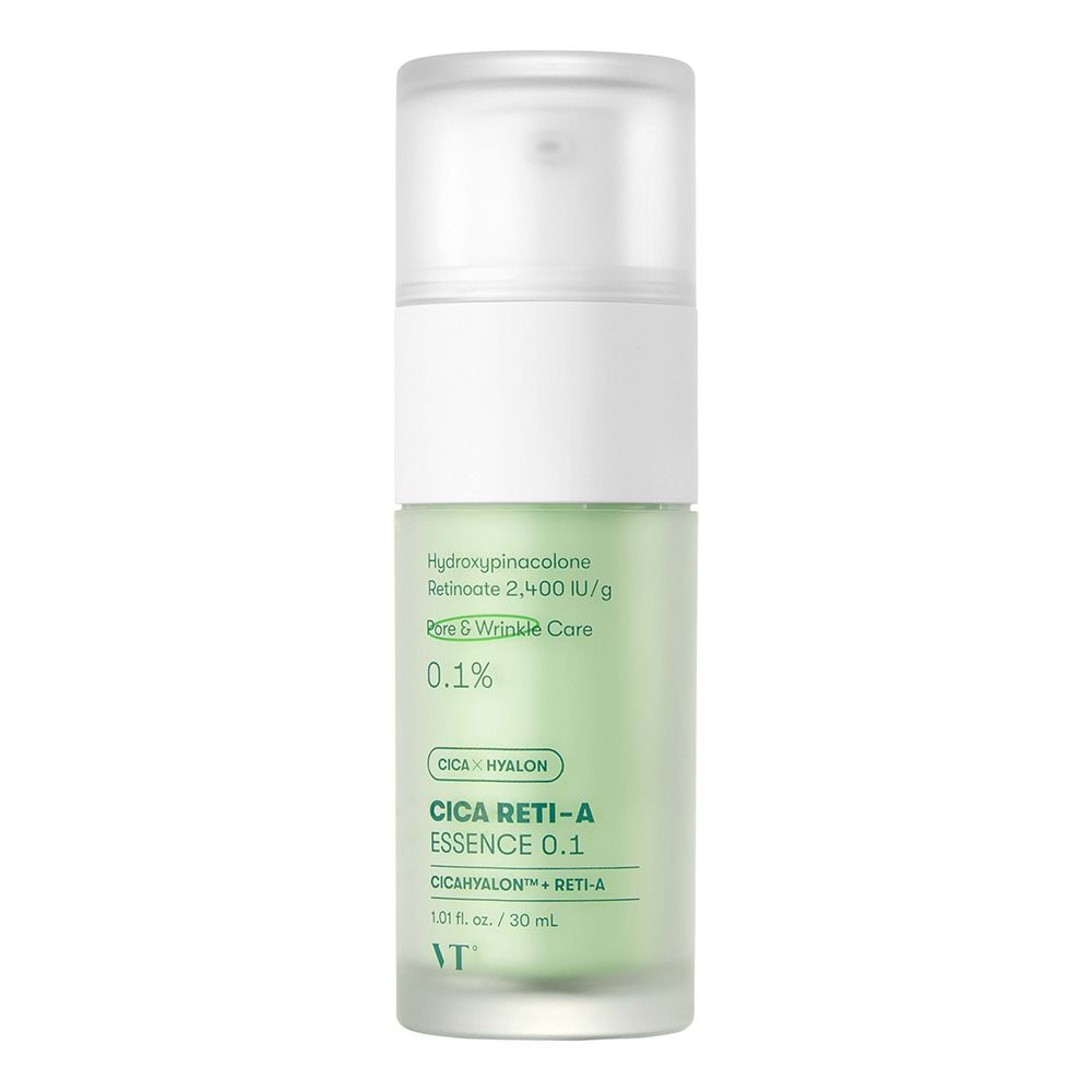 VT COSMETICS Cica Reti-A Essence 0.1 – Siero viso antietà con retinolo allo 0,1% e cica