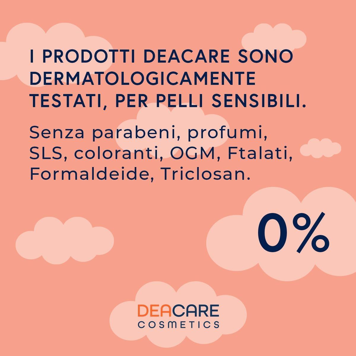 DEACARE Baby - Talco Liquido - Naturale - Bambini e Neonati - Rinfrescante