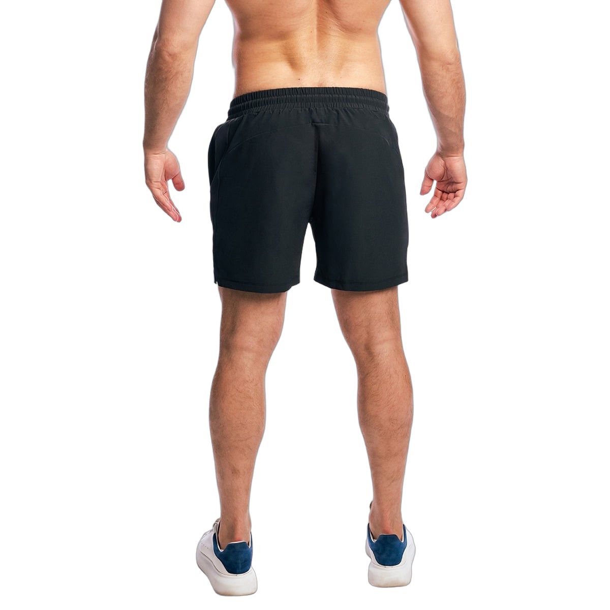 GymBeam Pantaloncini uomo regular con tasche Base Black