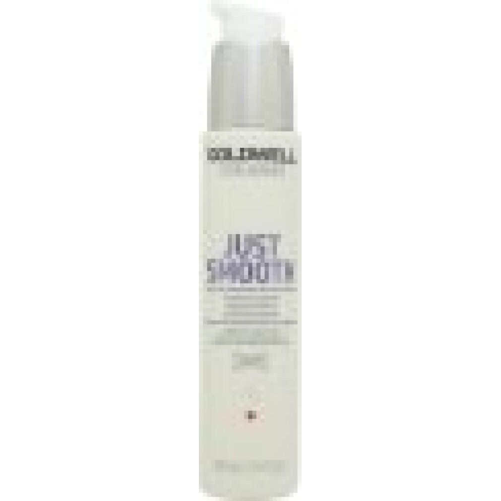 Siero bianco con dosatore. Scritta: Goldwell Dualsenses, Just Smooth. Contiene 6 effetti siero. 100ml/3.3 FL.OZ.