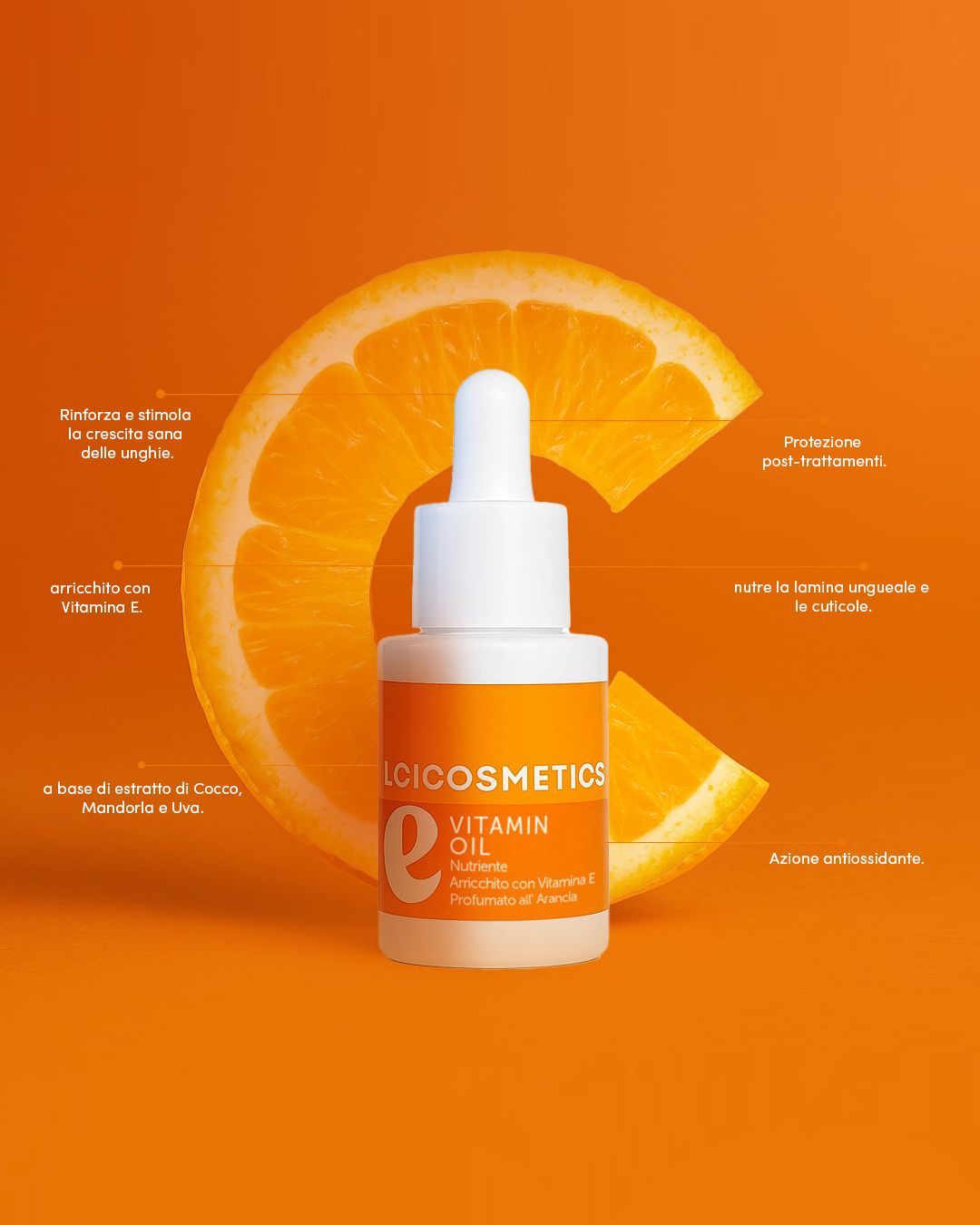 LCI Cosmetics - Olio nutriente Vitamina E - 15ml