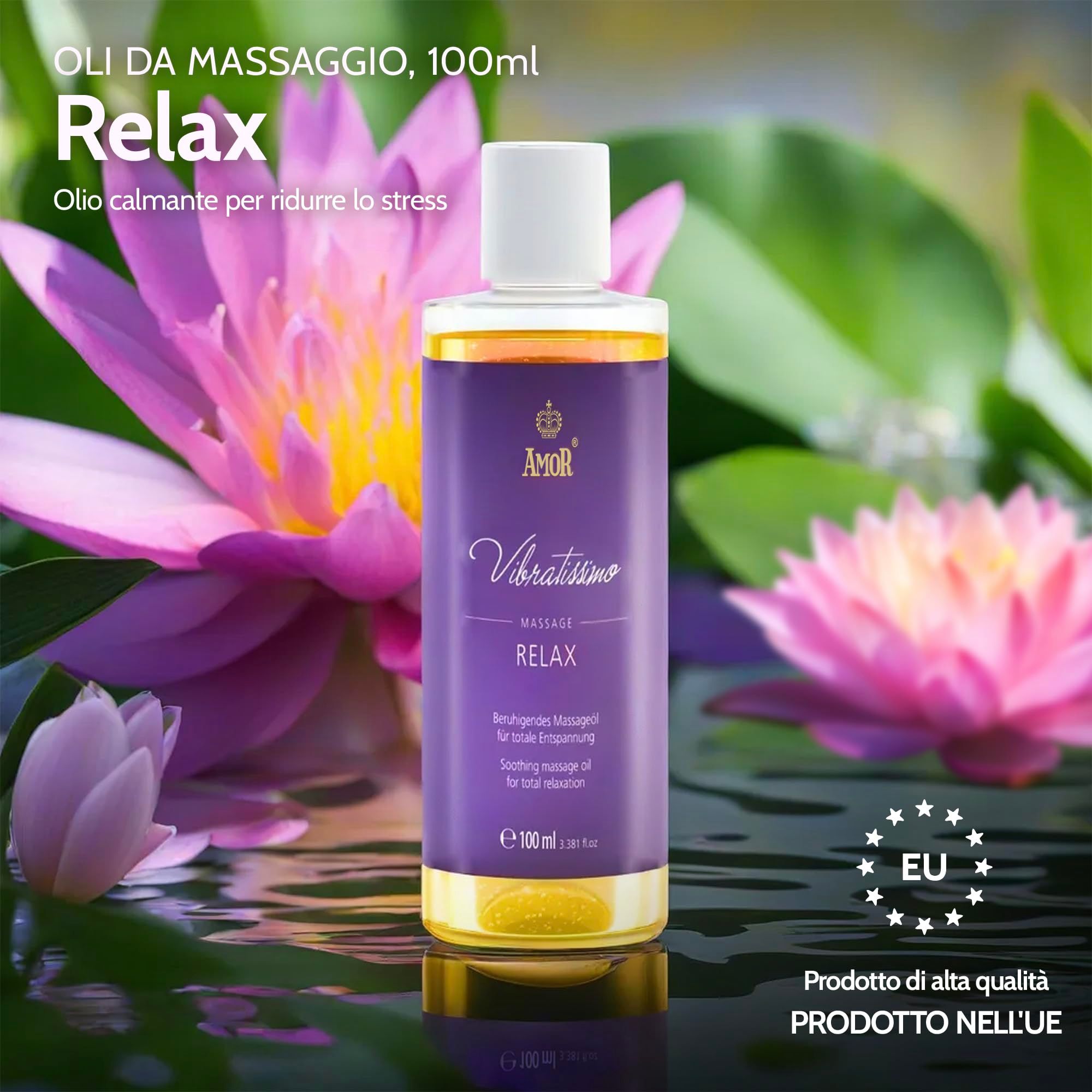 Vibratissimo Olio da Massaggio Relax