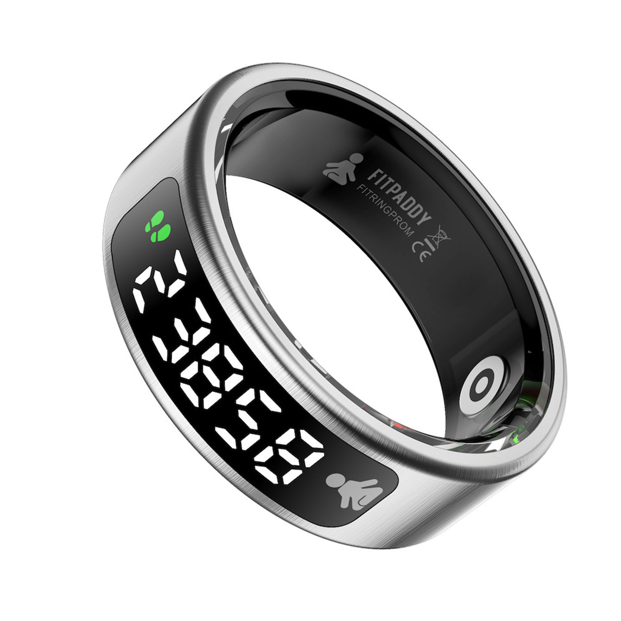FitRing Air - anello smart: calorie, attività, passi, sonno, stress, temperatura - S