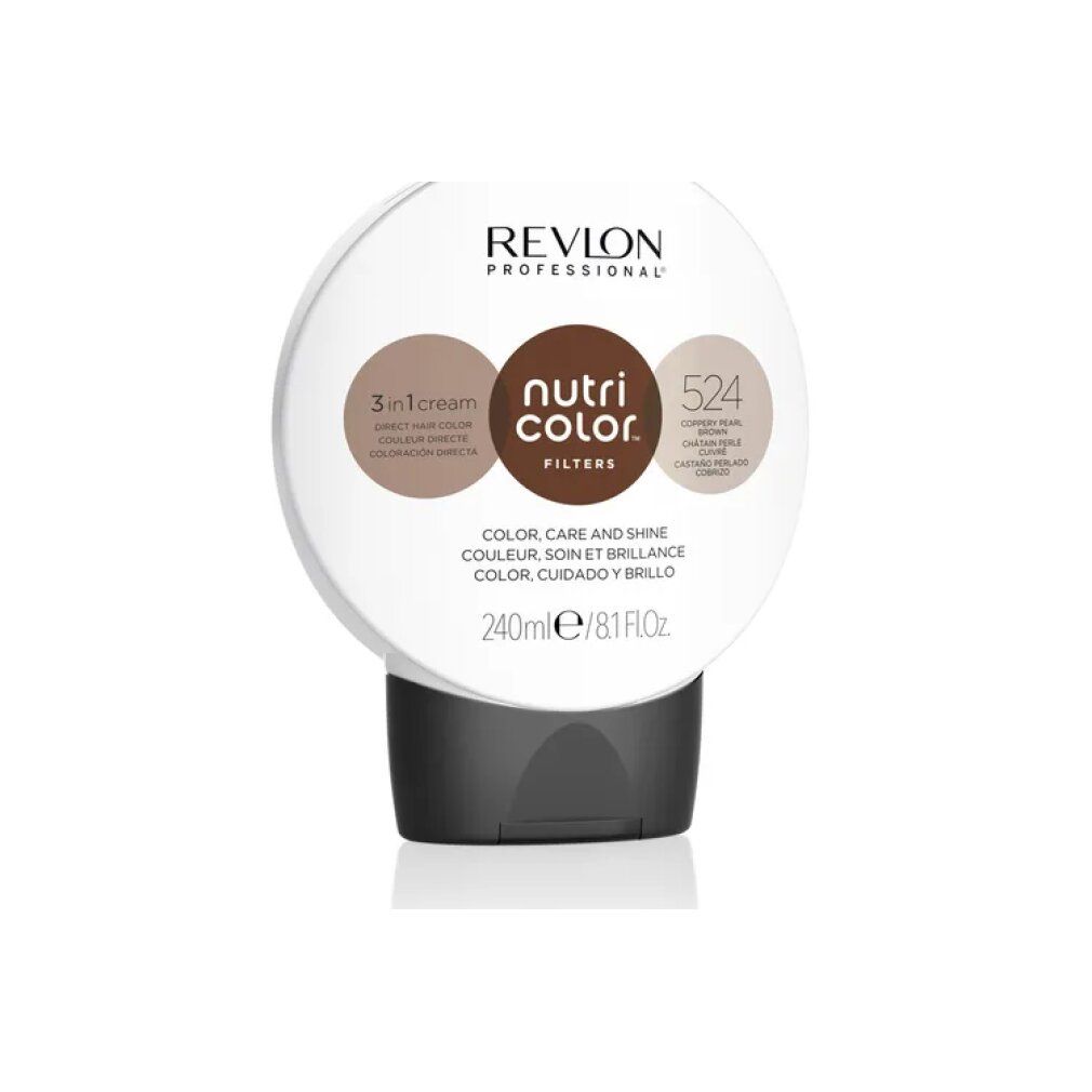 Flacone Revlon Nutri Color Filters 524 Cooper Pearl Brown, 240ml.