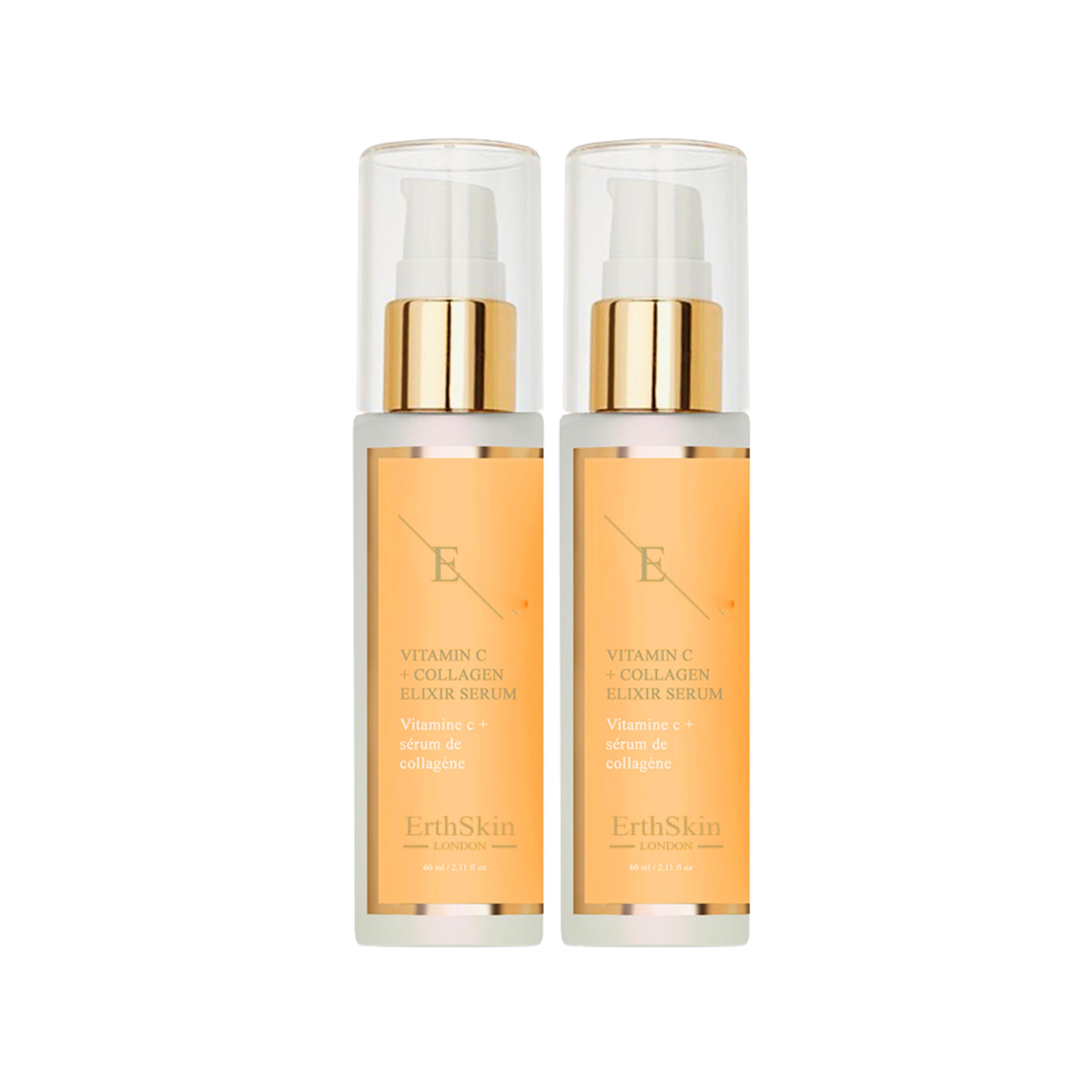 ErthSkin London 2xSIERO ELISIR VITAMINA C + COLLAGENE