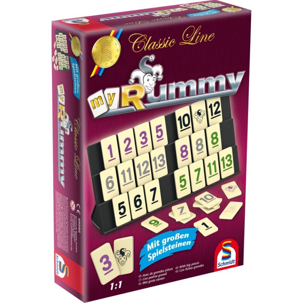 Schmidt Spiele Linea Classica: MyRummy, gioco da tavolo