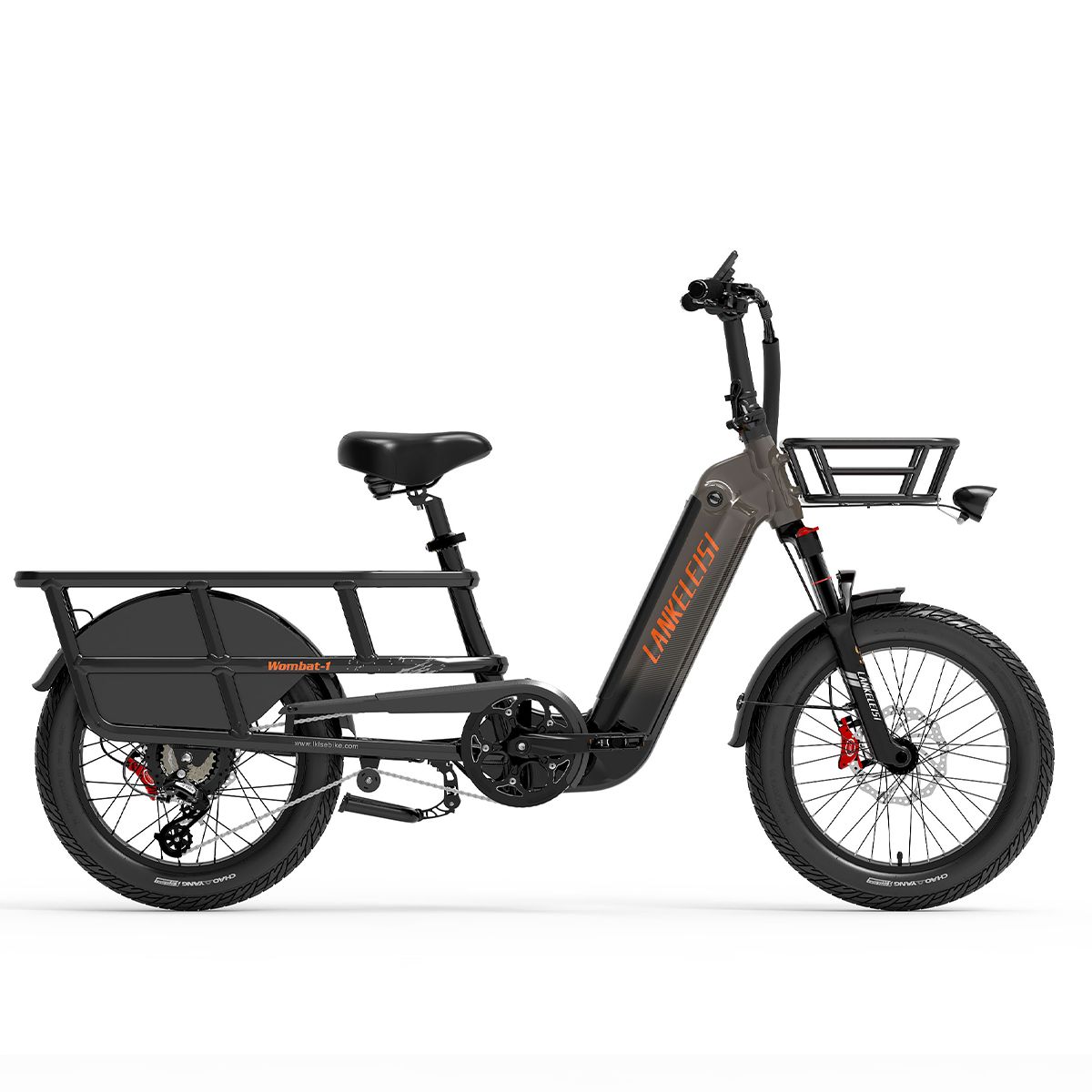 Bici elettrica da carico Lankeleisi Wombat-1 con batteria da 48 V 20 Ah