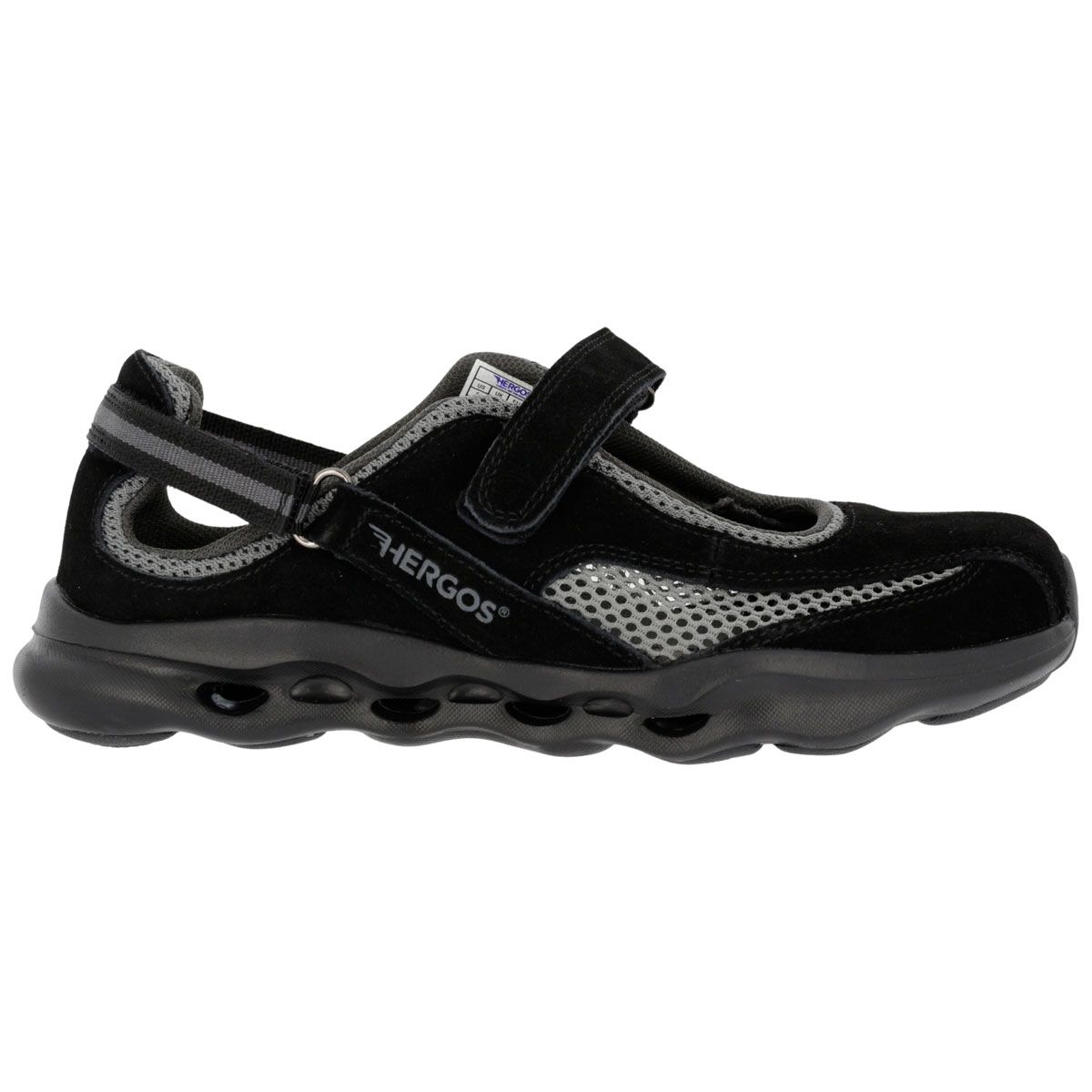 Hergos H3950 - Sneaker allrounder Ballerina con plantare estraibile