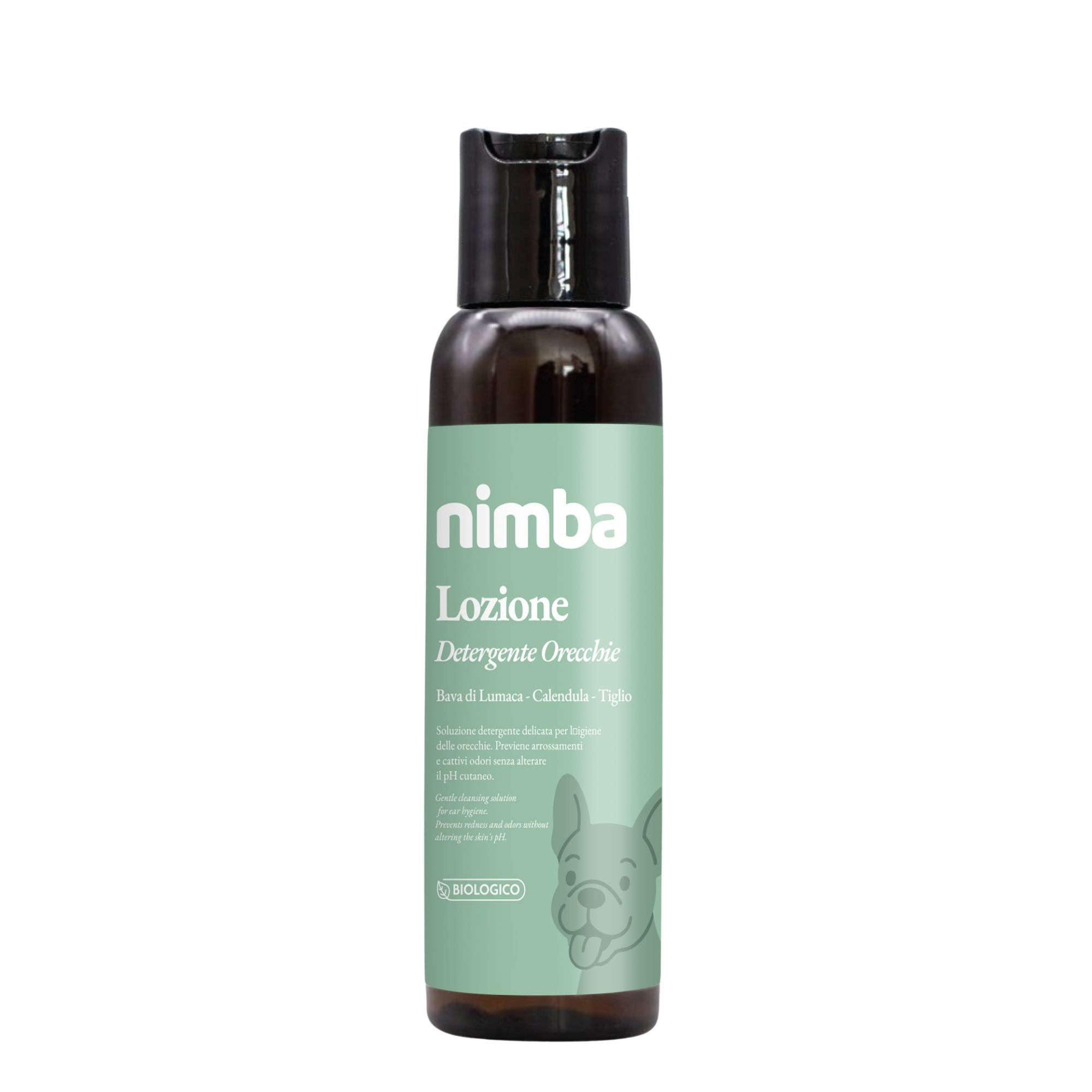 Nimba Lozione Detergente Orecchie per Cani e Gatti - 100 ml