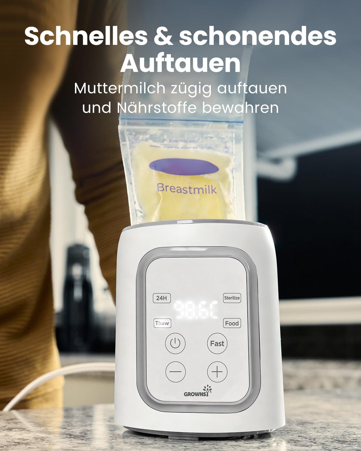Scaldabiberon per bambini 10 in 1 Grownsy