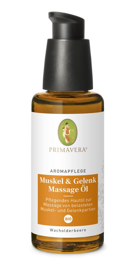 Primavera - Olio aromatico per massaggi muscolari e articolari biologico