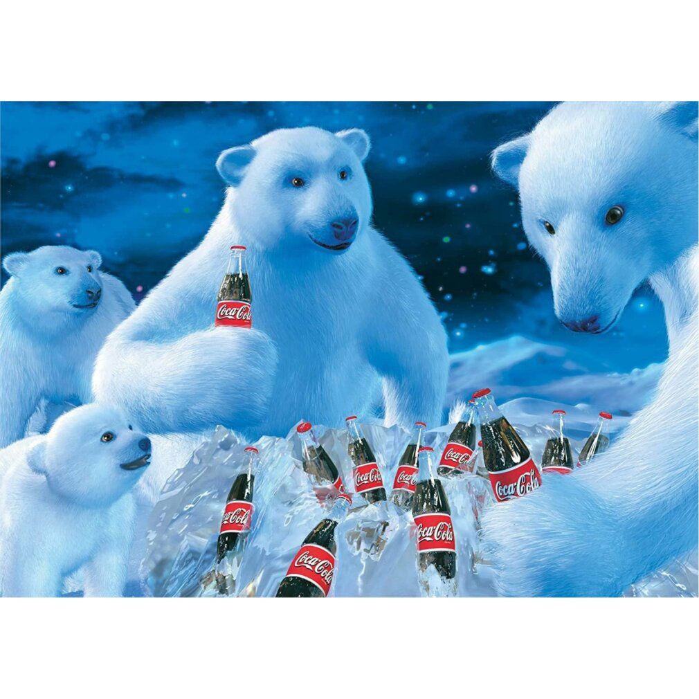 Coca Cola - Orsi polari - Puzzle da 1000 pezzi