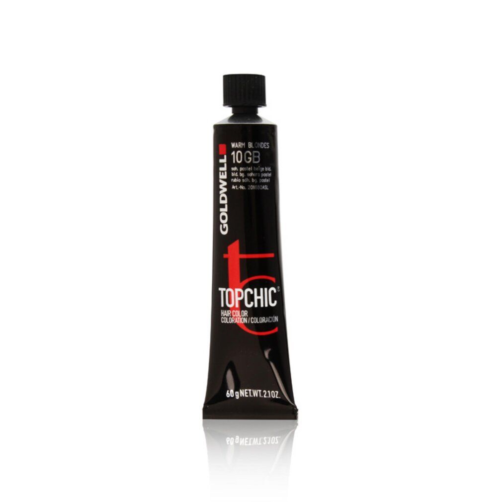 Goldwell Topchic, tubo. Warm Blondes 10GB. Colorazione permanente. 60g.