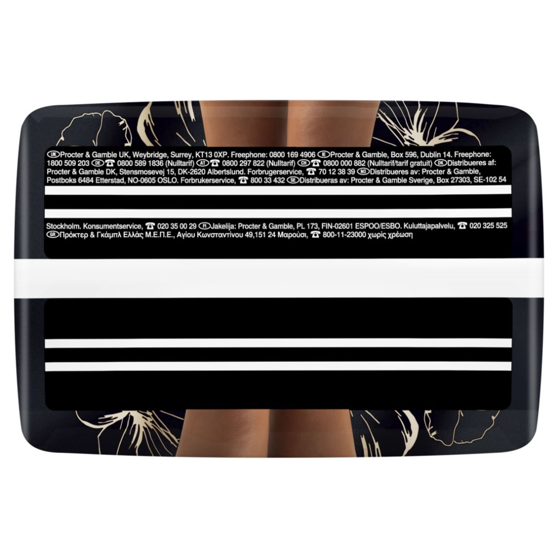 Retro della confezione. Testo e pittogrammi.