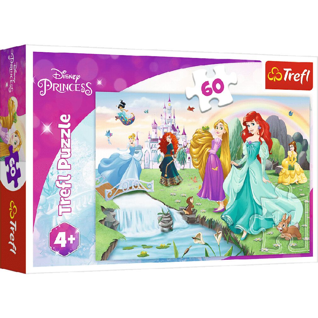 Puzzle trefl Incontra le principesse Disney 60 pezzi