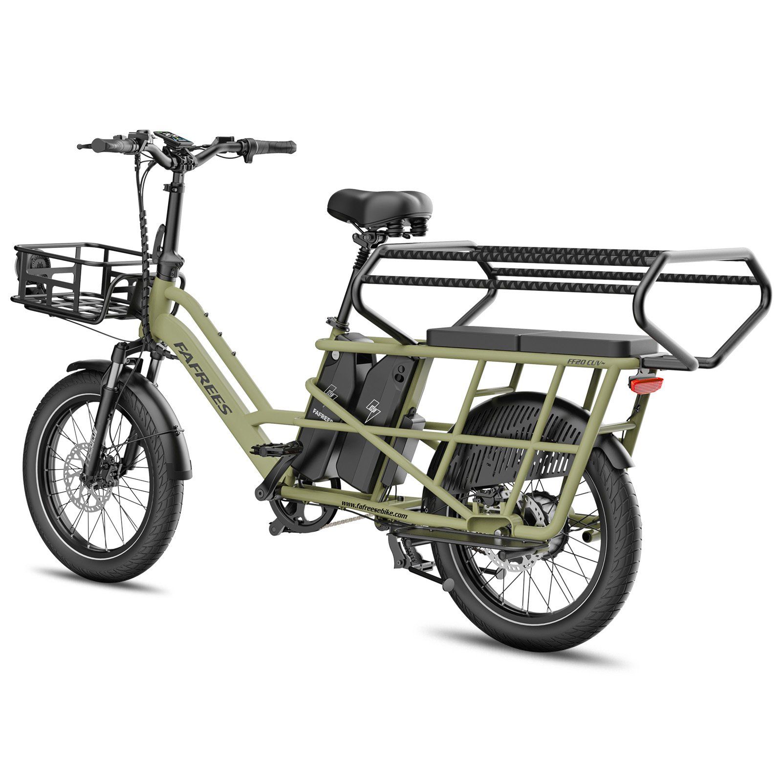 FAFREES FF20 CUV E-bike modulare a passo lungo – Doppia batteria da 30 Ah