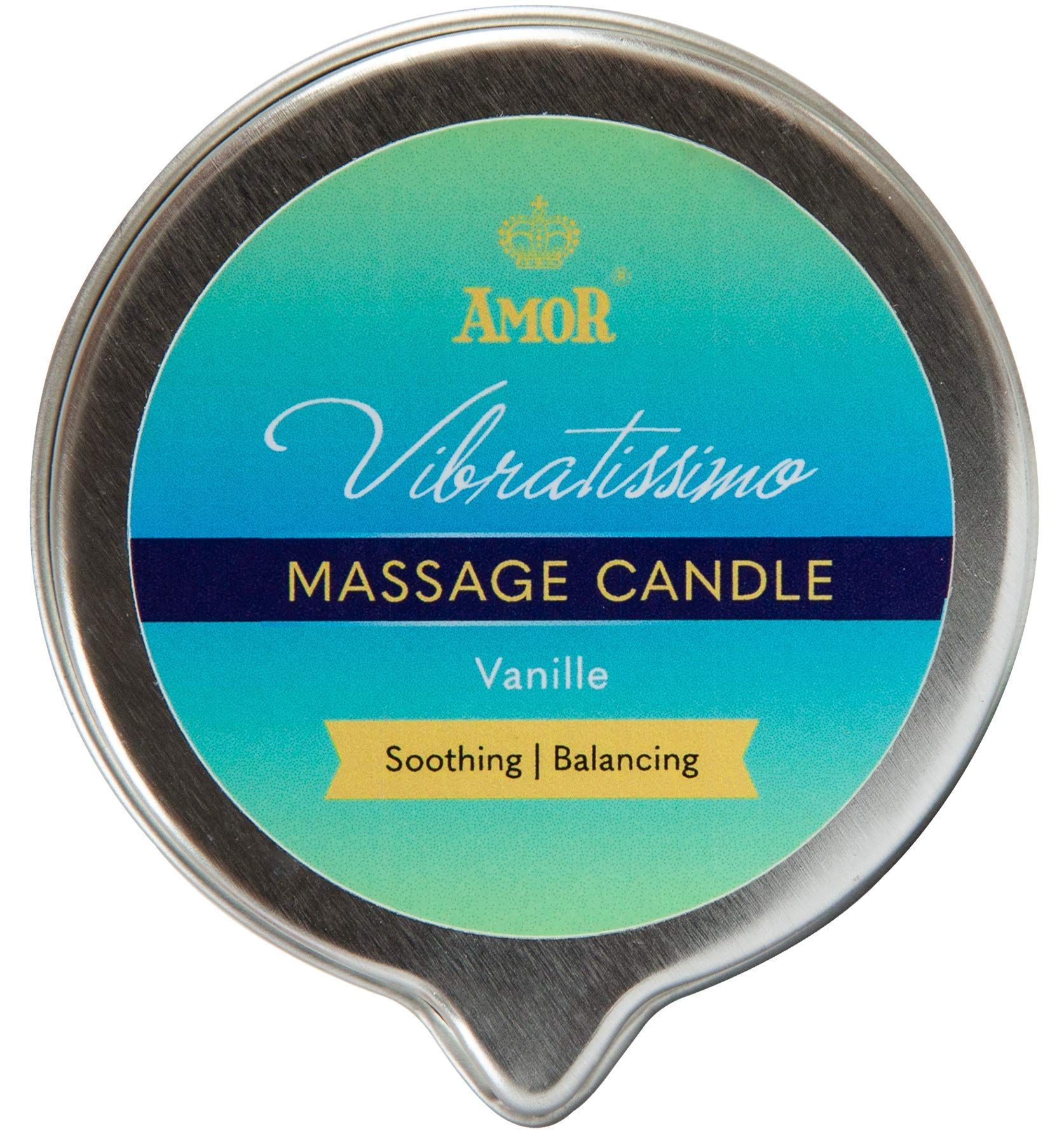Vibratissimo Candela da Massaggio Vaniglia