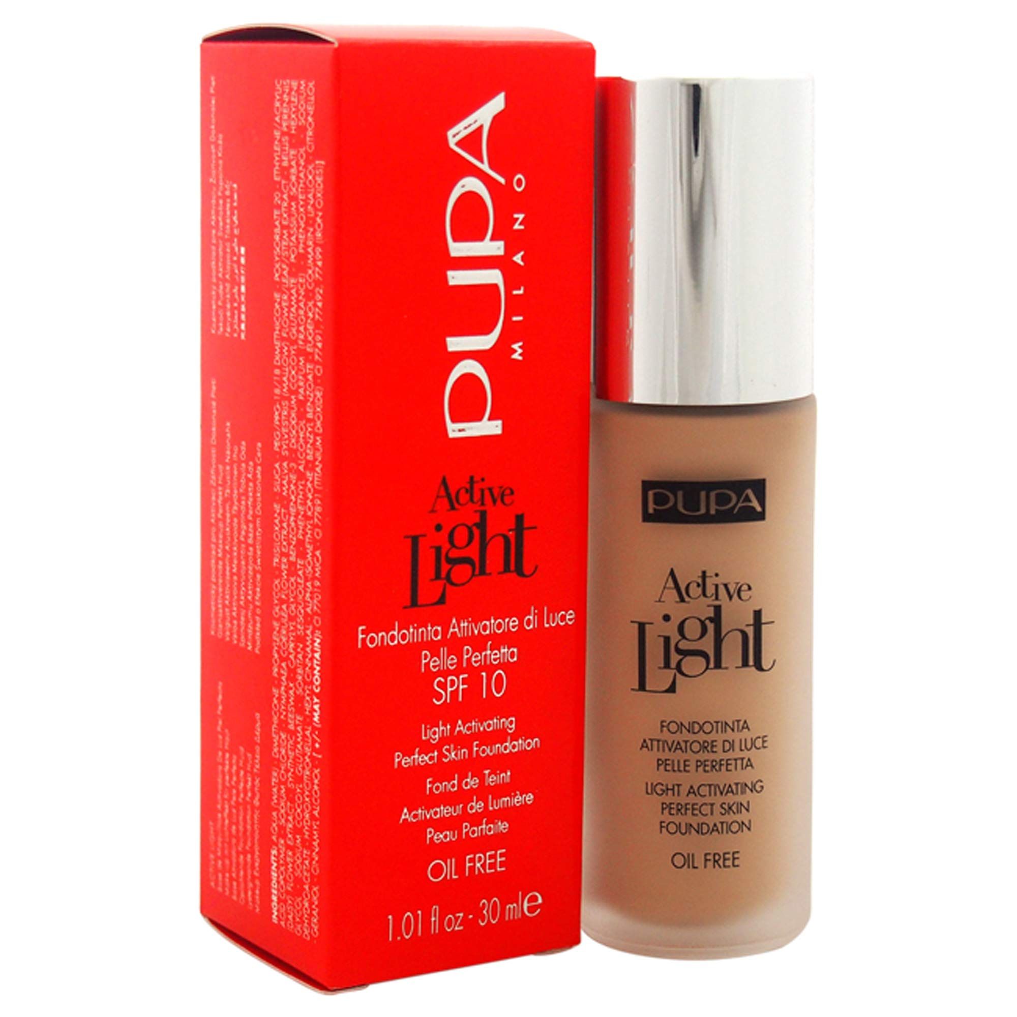 Pupa Active Light Fondotinta Viso SPF10 030 Natural Beige 30 ml