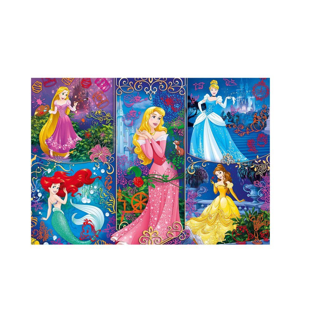 Clementoni 104Pcs. Puzzle 3D Principessa 20609