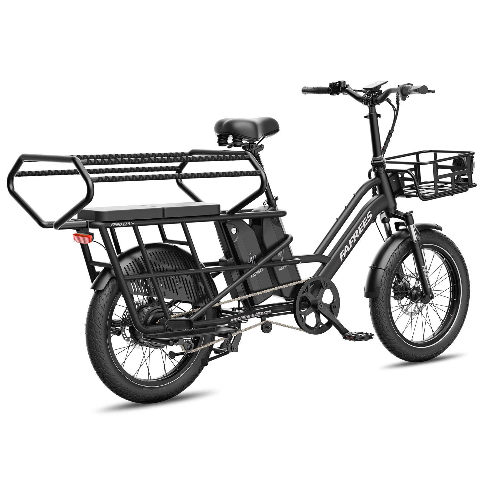 FAFREES FF20 CUV E-bike modulare a passo lungo – Doppia batteria da 30 Ah