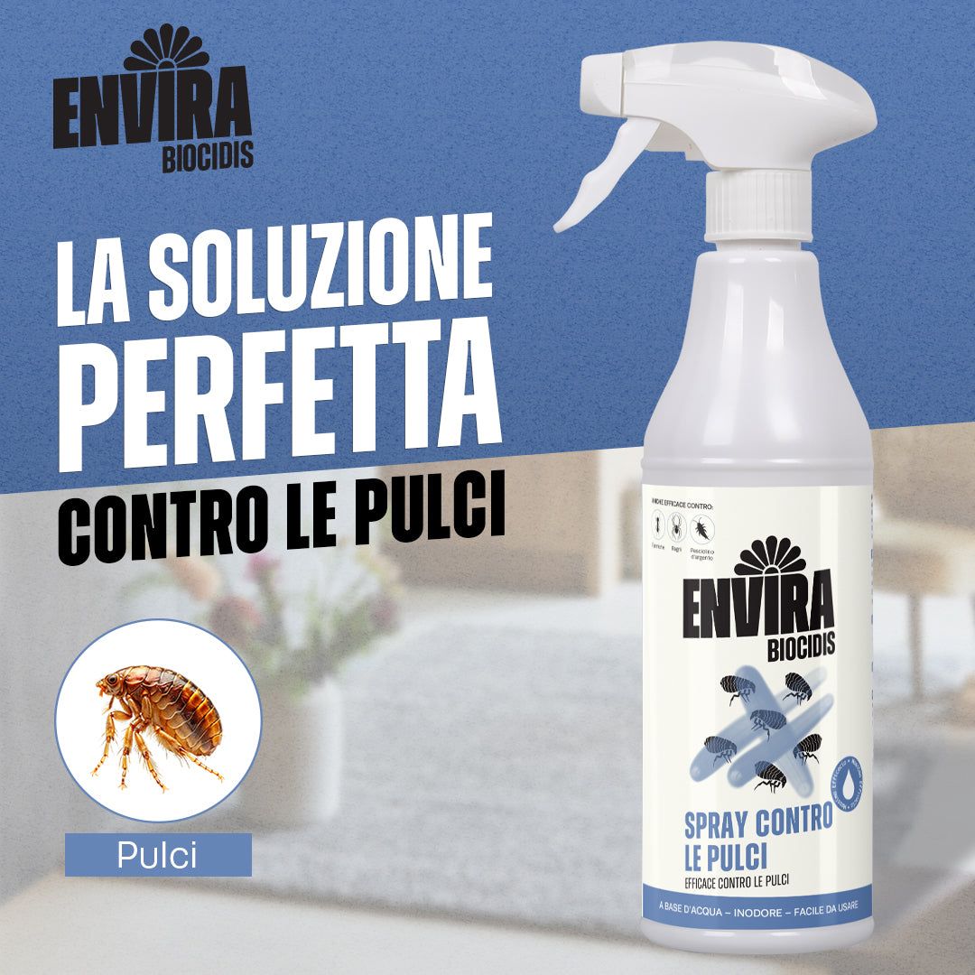 Envira Spray Contro le Pulci