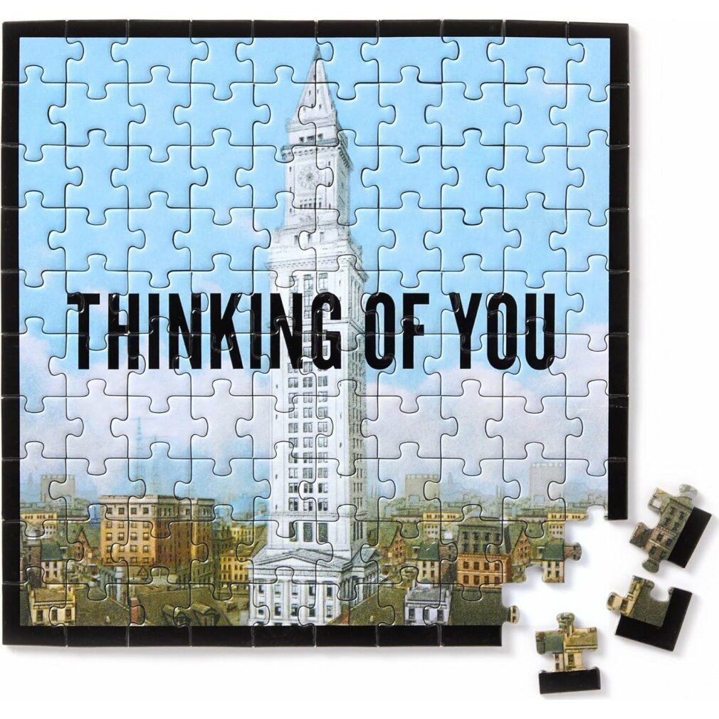galison Puzzle quadrato Pensando a te 100 pezzi