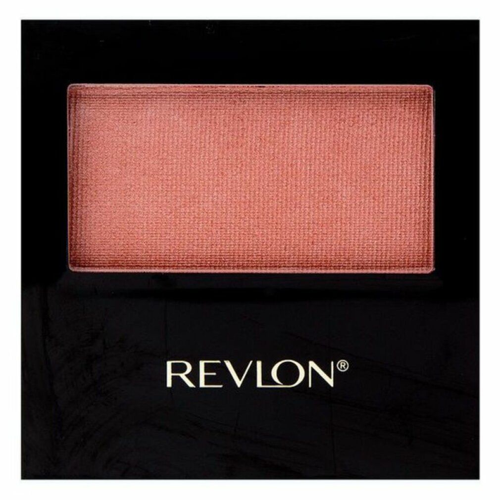 Revlon Powder Blush in "Tickled Pink". Blush rettangolare in custodia nera.