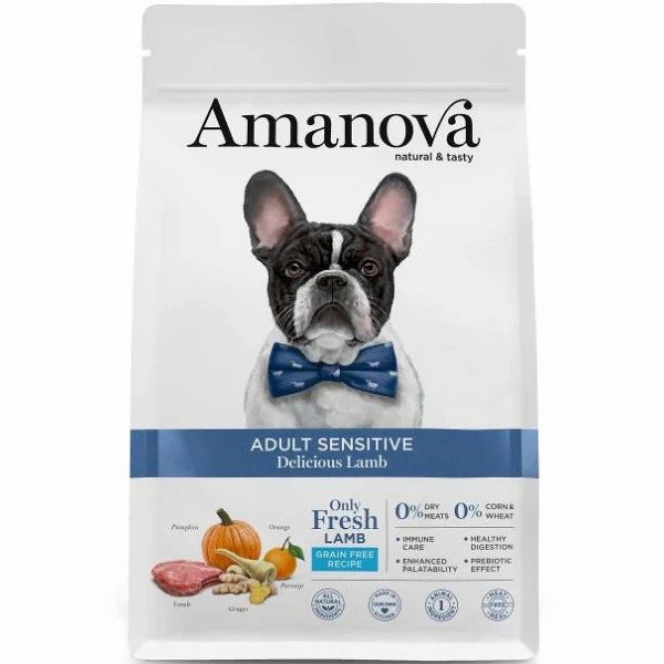 amanova adult sensitive dog delicious Lamb