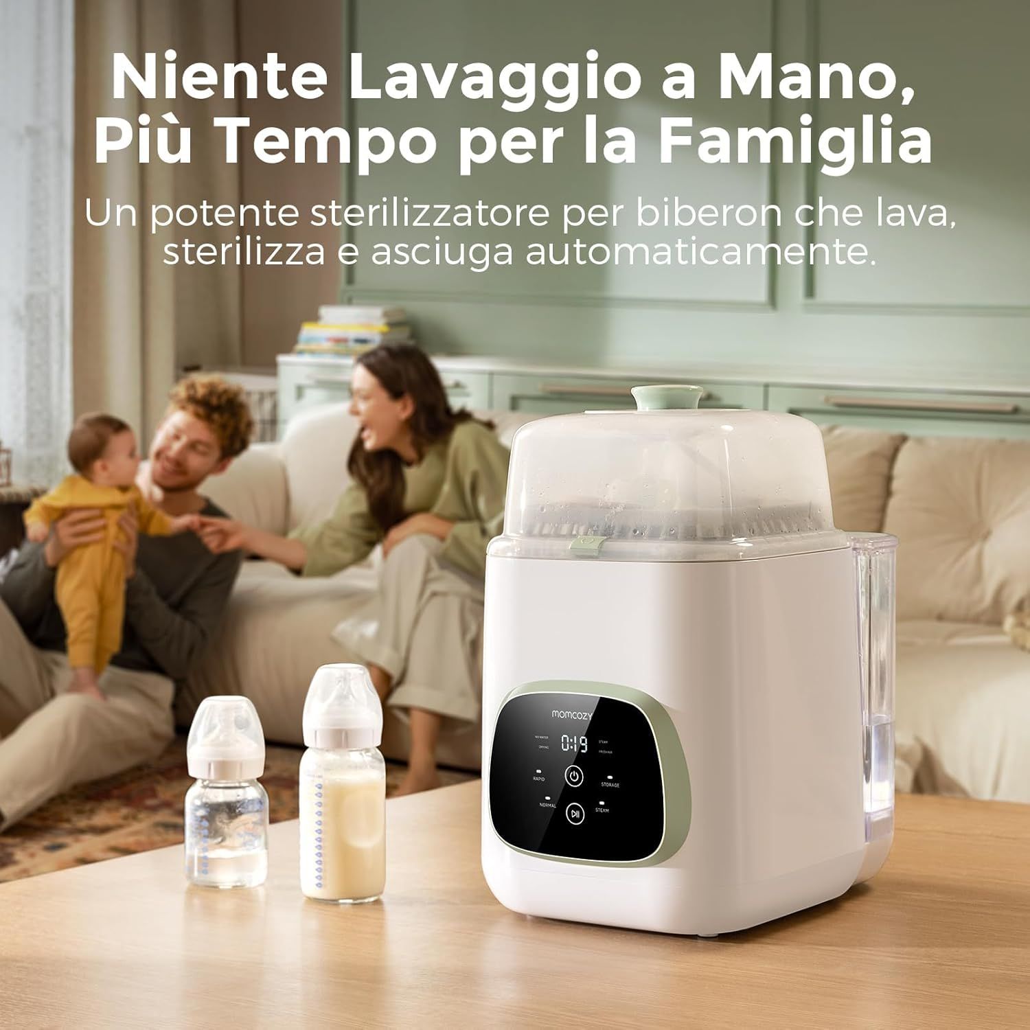 Lavabiberon tutto in uno Momcozy KleanPal Pro
