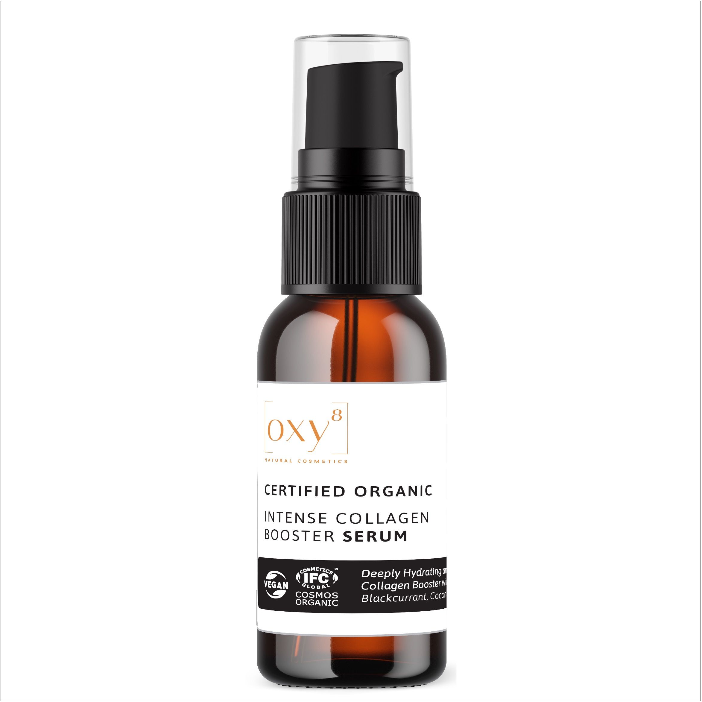 oxy8 Cosmetici naturali INTENSE COLLAGEN BOOSTER CRÈME Anti Aging. Effetto levigante in pochi giorni